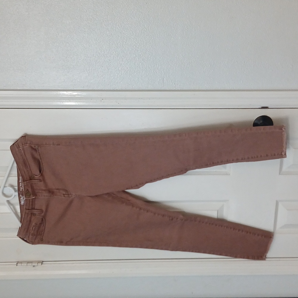 Mossimo Denim Pink High-Rise Skinny Jeans - Picture 2 of 4